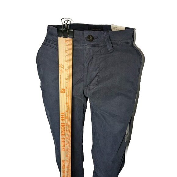 American Eagle Pants Slim Straight Next Level Flex Mens 26/30 Navy Pants NWT - Picture 3 of 7